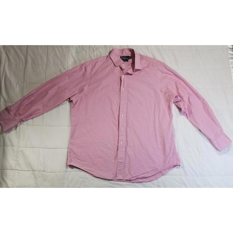 Polo Ralph Lauren Regent Custom Fit Pink Button 175 3435